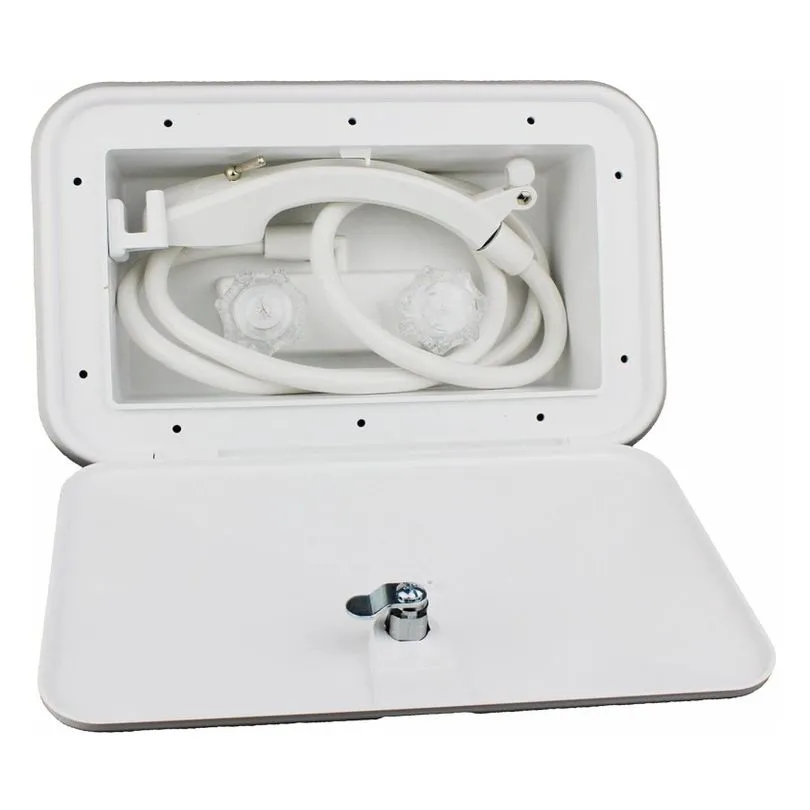 Exterior Shower, Polar White
